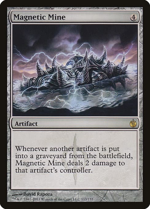 Magnetic Mine from Mirrodin Besieged (Rare)