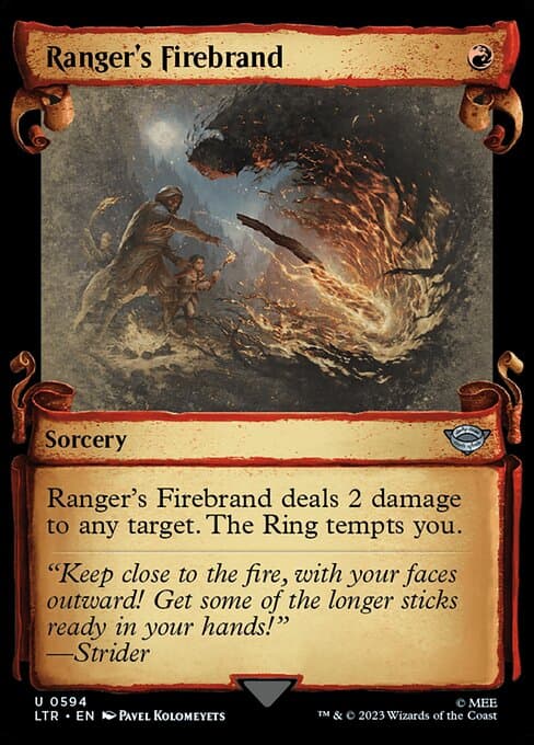 Ranger's Firebrand from The Lord of the Rings: Tales of Middle-earth (Uncommon)