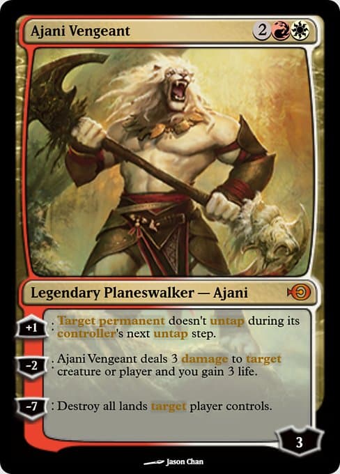 Ajani Vengeant from Magic Online Promos (Mythic)