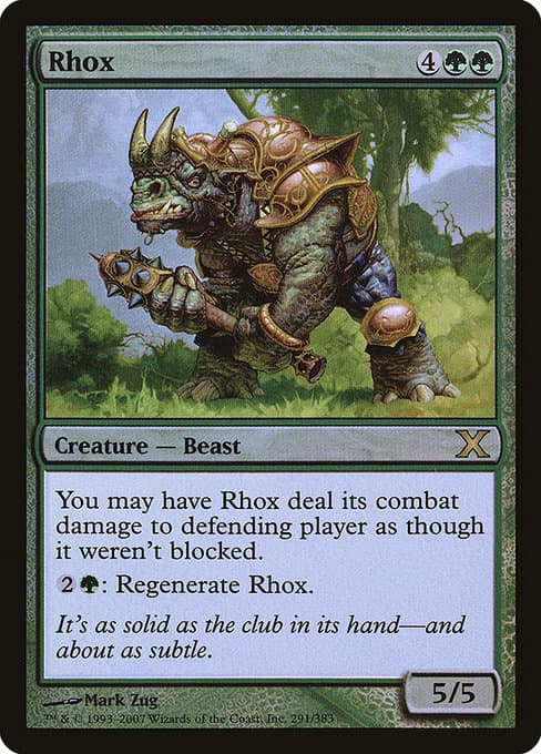 Rhox from Tenth Edition (Rare)