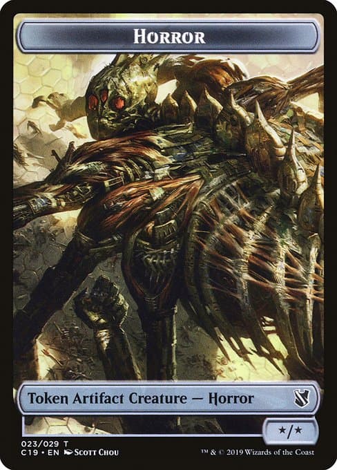 Horror from Commander 2019 Tokens (Common)