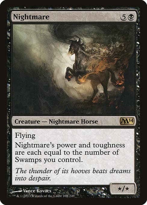 Nightmare from Magic 2014 (Rare)