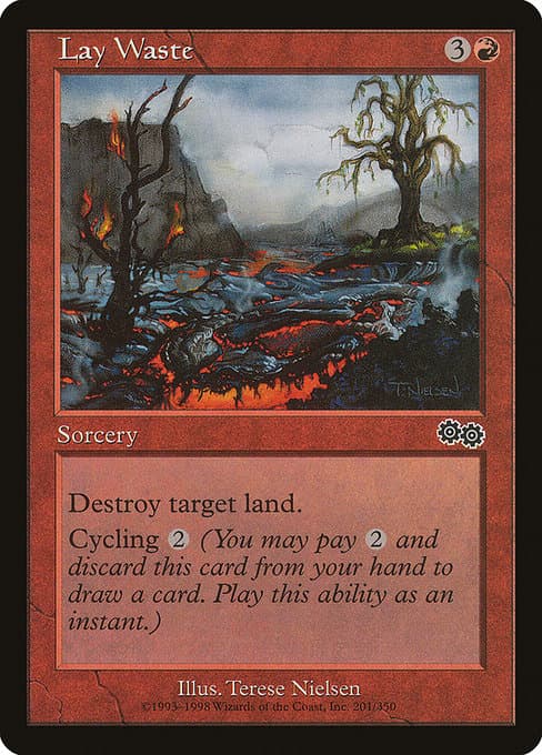 Lay Waste from Urza's Saga (Common)