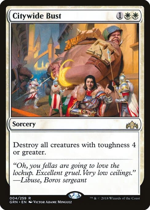 Citywide Bust from Guilds of Ravnica (Rare)