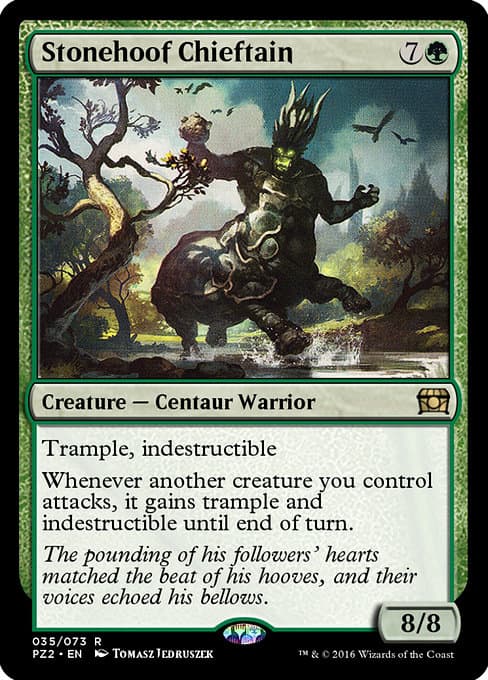 Stonehoof Chieftain from Treasure Chest (Rare)