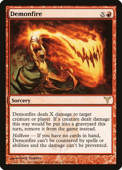 Demonfire from Dissension (Rare)