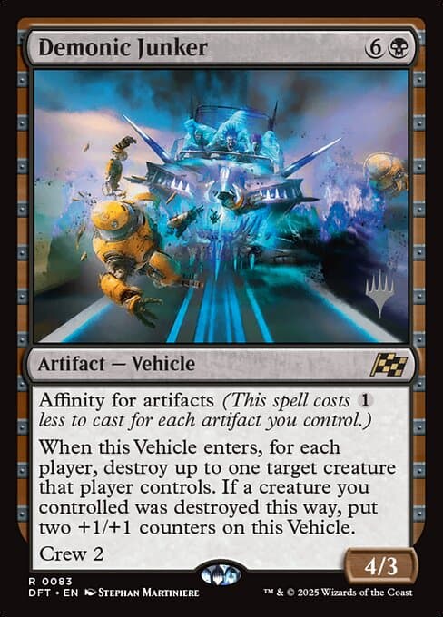 Demonic Junker from Aetherdrift Promos (Rare)
