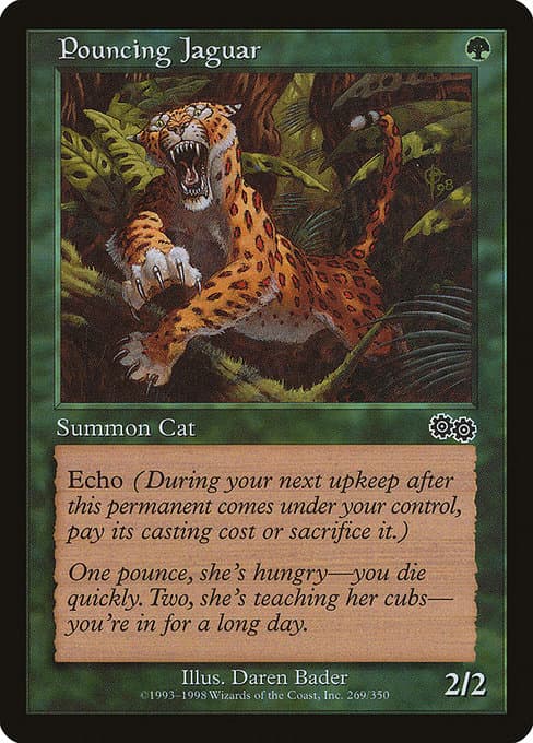 Pouncing Jaguar from Urza's Saga (Common)