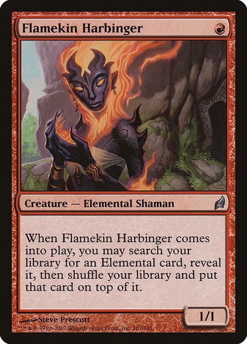 Flamekin Harbinger from Lorwyn (Uncommon)