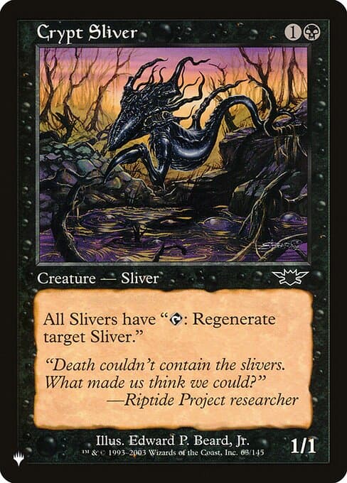 Crypt Sliver from The List (Common)