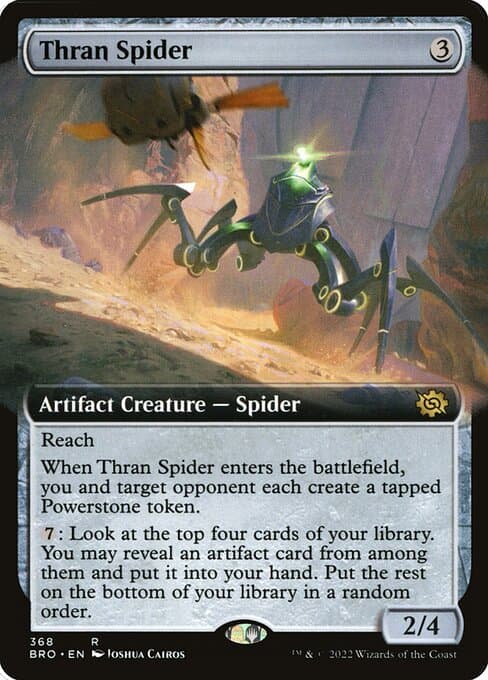 Thran Spider from The Brothers' War (Rare)