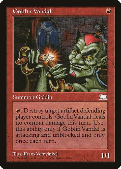 Goblin Vandal from Weatherlight (Common)