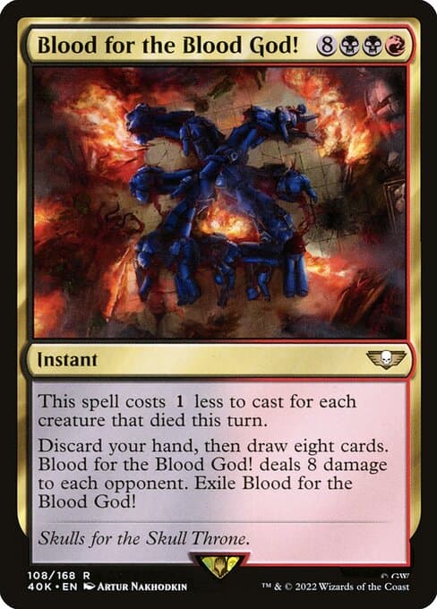 Blood for the Blood God! (Rare)