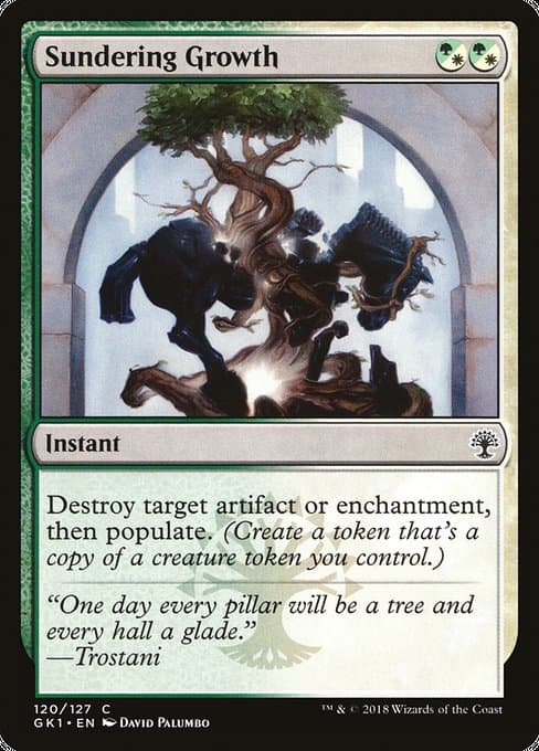Sundering Growth from GRN Guild Kit (Common)