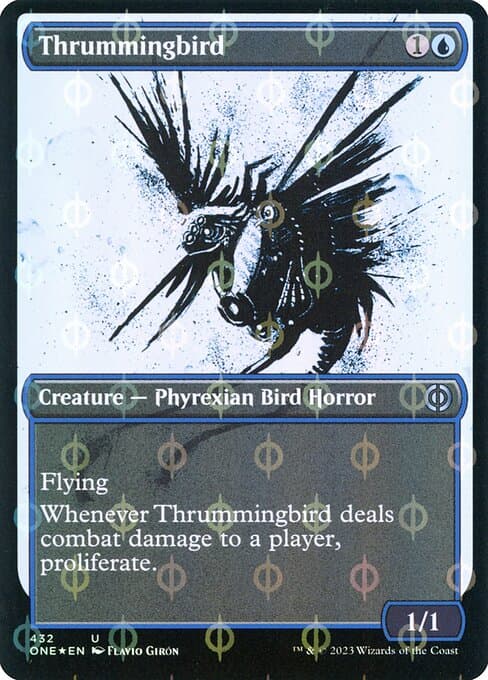 Thrummingbird from Phyrexia: All Will Be One (Uncommon)