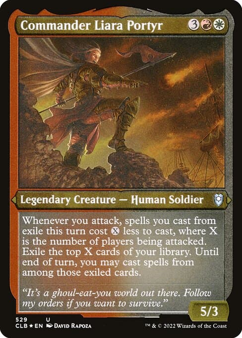 Commander Liara Portyr from Commander Legends: Battle for Baldur's Gate (Uncommon)