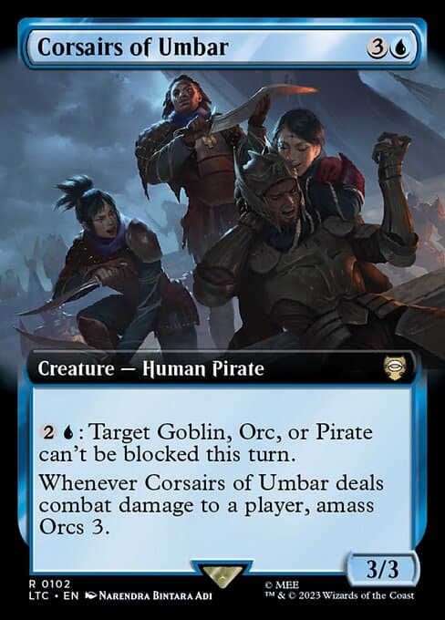 Corsairs of Umbar from Tales of Middle-earth Commander (Rare)