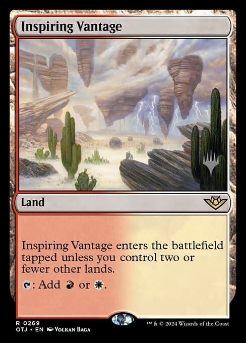 Inspiring Vantage from Outlaws of Thunder Junction Promos (Rare)