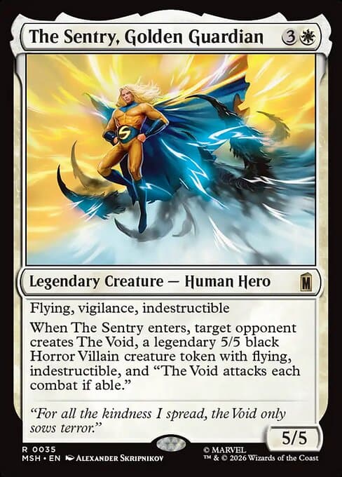 The Sentry, Golden Guardian (Rare)
