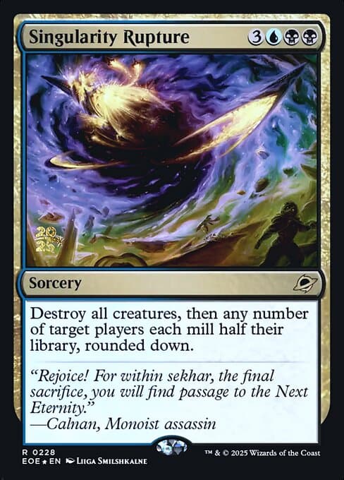 Singularity Rupture from Edge of Eternities Promos (Rare)