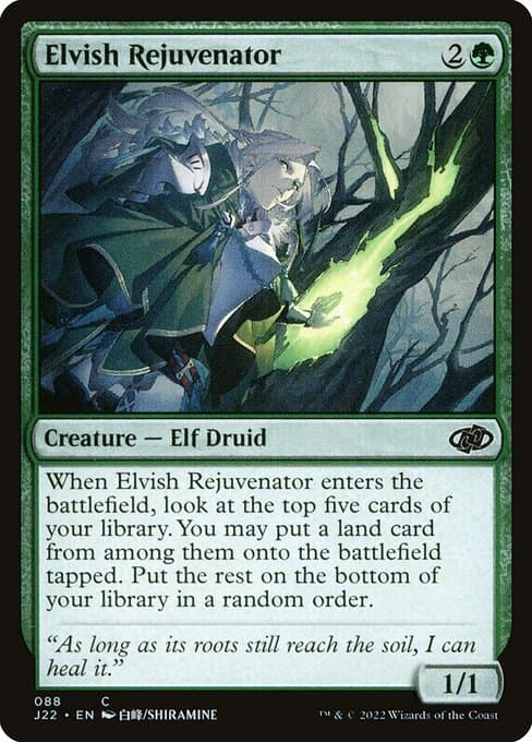 Elvish Rejuvenator from Jumpstart 2022 (Common)