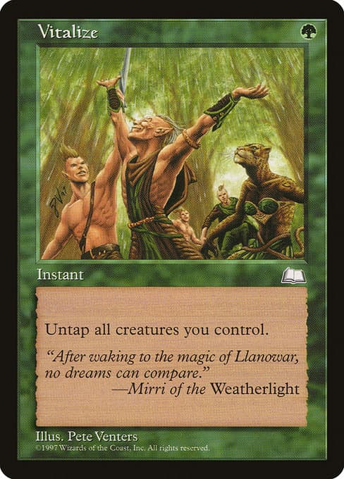 Vitalize from Weatherlight (Common)