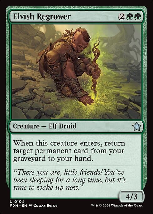 Elvish Regrower (Uncommon)