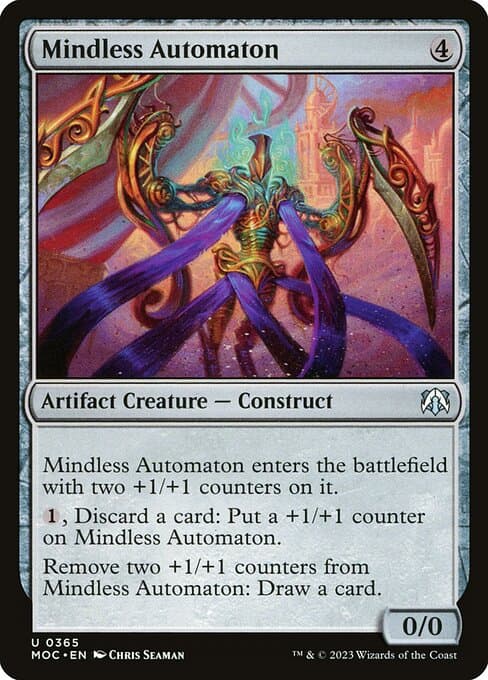 Mindless Automaton from March of the Machine Commander (Uncommon)