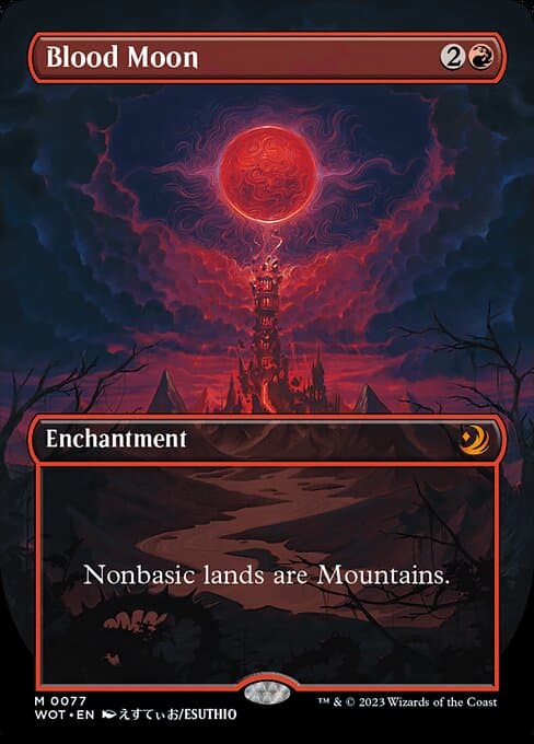 Blood Moon from Wilds of Eldraine: Enchanting Tales (Mythic)