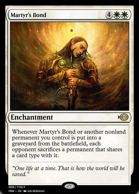 Martyr's Bond from Magic Online Promos (Rare)