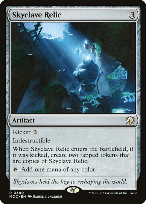 Skyclave Relic from March of the Machine Commander (Rare)