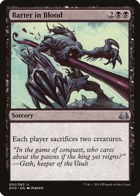 Barter in Blood (Uncommon)