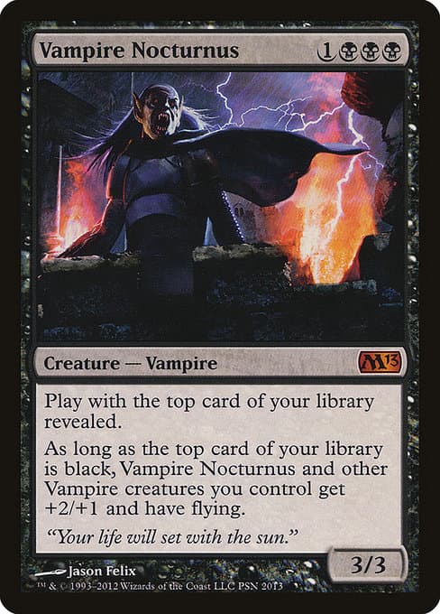 Vampire Nocturnus from Duels of the Planeswalkers 2013 Promos (Mythic)
