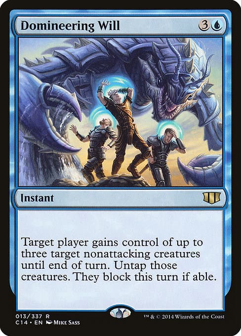 Domineering Will from Commander 2014 (Rare)