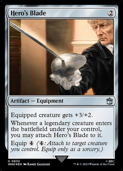 Hero's Blade from Doctor Who (Uncommon)