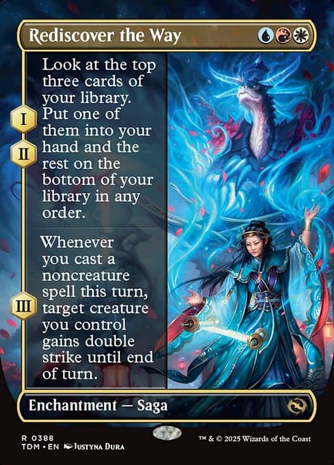 Rediscover the Way from Tarkir: Dragonstorm (Rare)