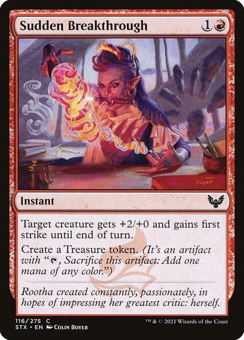Sudden Breakthrough from Strixhaven: School of Mages (Common)