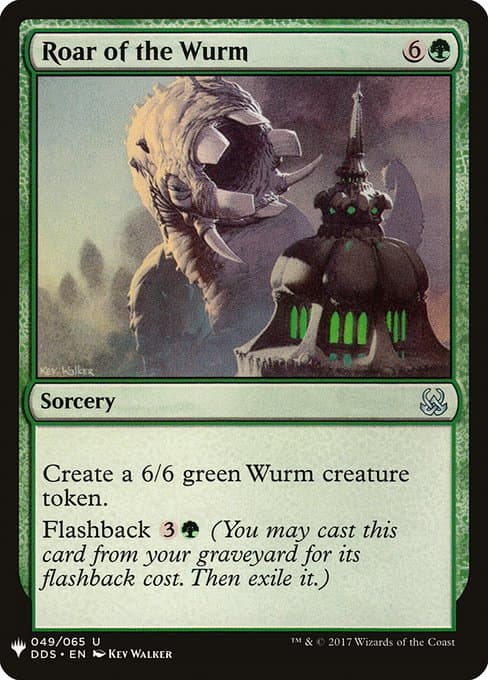 Roar of the Wurm from The List (Uncommon)