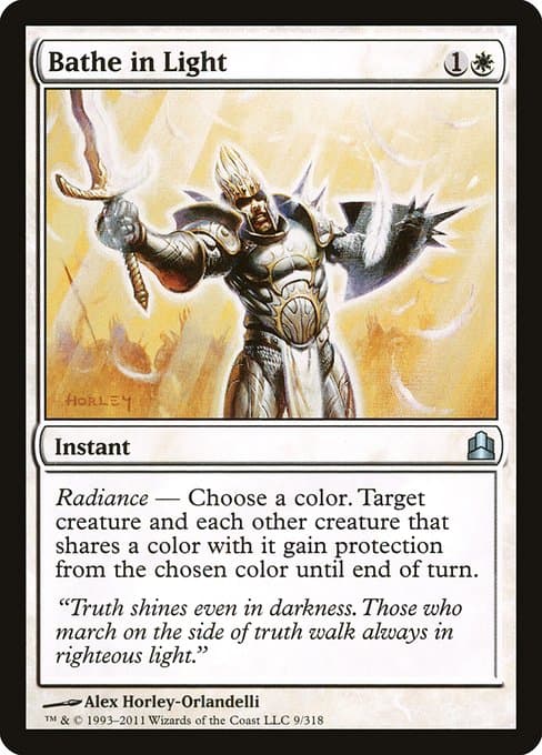 Bathe in Light from Commander 2011 (Uncommon)