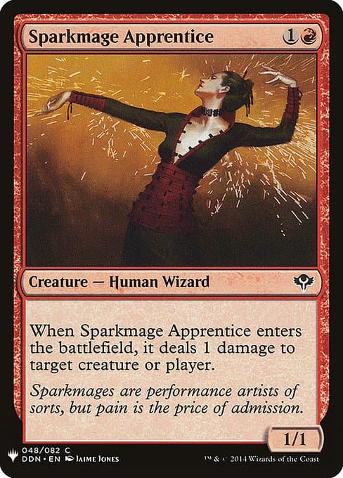 Sparkmage Apprentice from The List (Common)