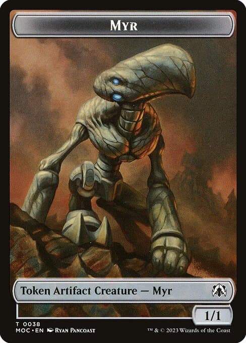 Myr from March of the Machine Commander Tokens (Common)