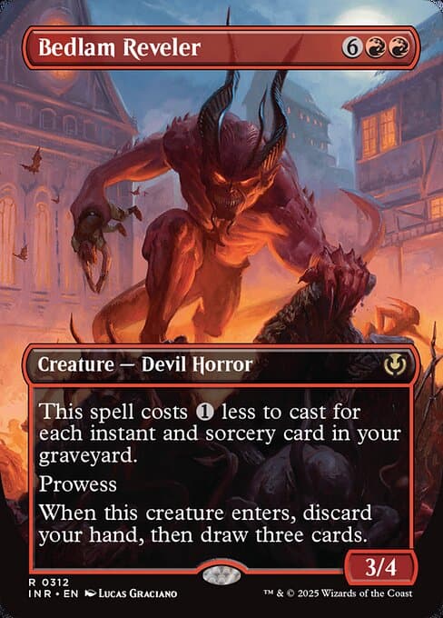 Bedlam Reveler from Innistrad Remastered (Rare)