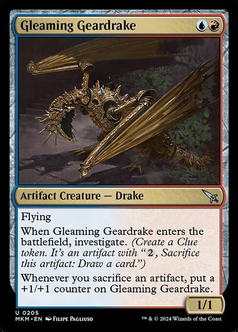 Gleaming Geardrake (Uncommon)