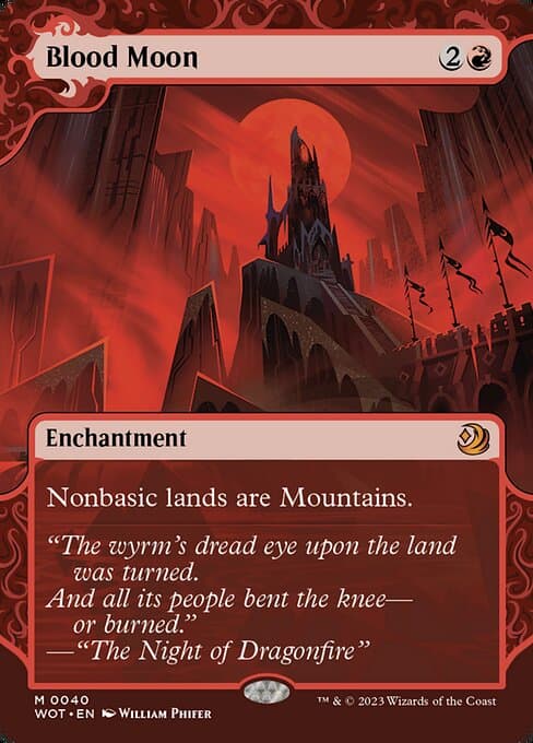 Blood Moon from Wilds of Eldraine: Enchanting Tales (Mythic)