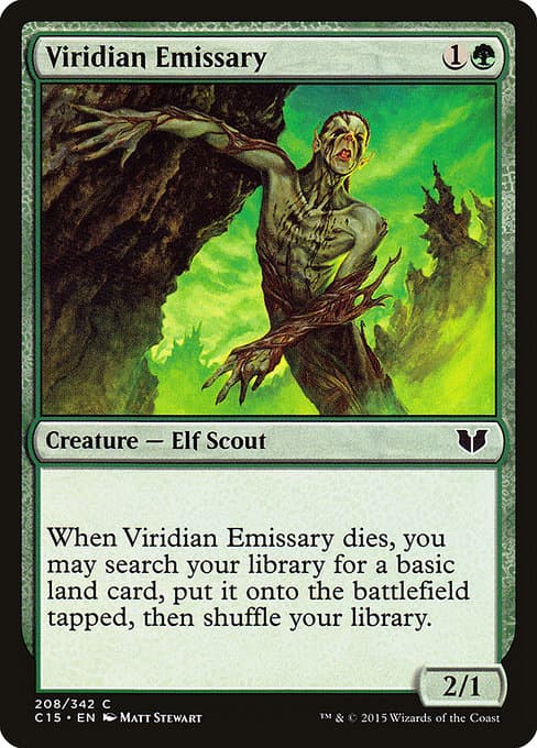 Viridian Emissary from Commander 2015 (Common)