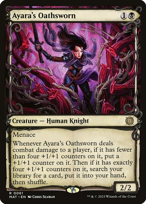 Ayara's Oathsworn from March of the Machine: The Aftermath (Rare)