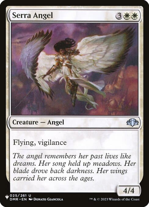 Serra Angel from The List (Uncommon)