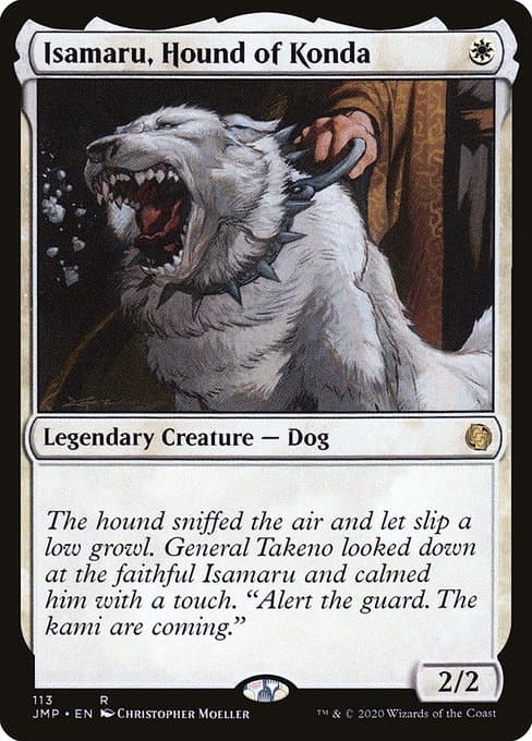 Isamaru, Hound of Konda from Jumpstart (Rare)