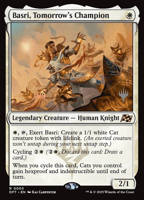 Basri, Tomorrow's Champion from Aetherdrift Promos (Rare)