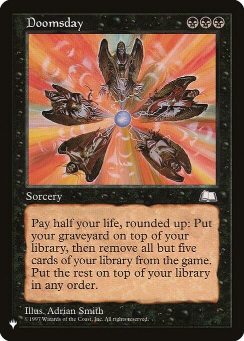 Doomsday from The List (Rare)